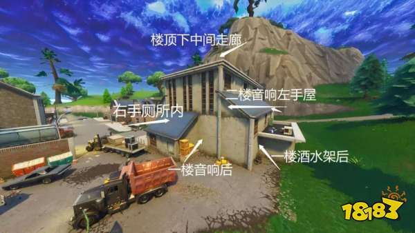 堡垒之夜迪厅落点怎么打