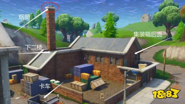 堡垒之夜迪厅落点怎么打