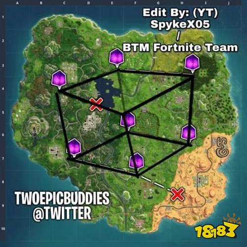 堡垒之夜神秘魔方：看我随心所欲 动来动去！