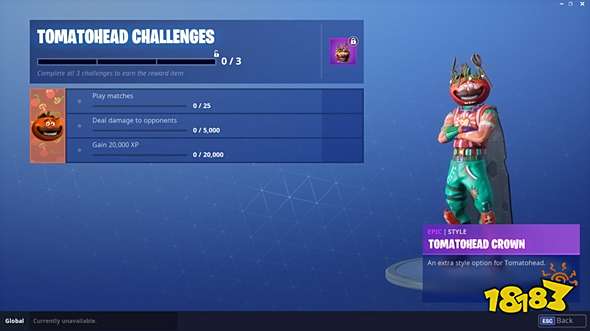 堡垒之夜番茄头挑战介绍