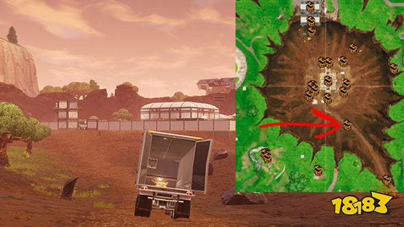 堡垒之夜废弃草地攻略