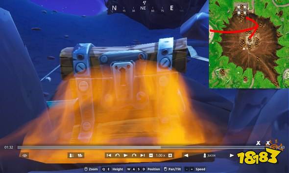 堡垒之夜废弃草地攻略！