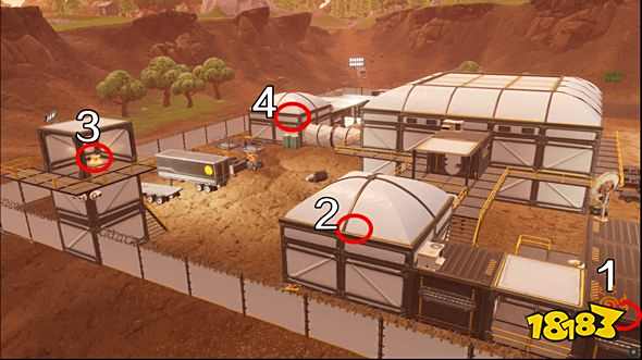 堡垒之夜废弃草地攻略