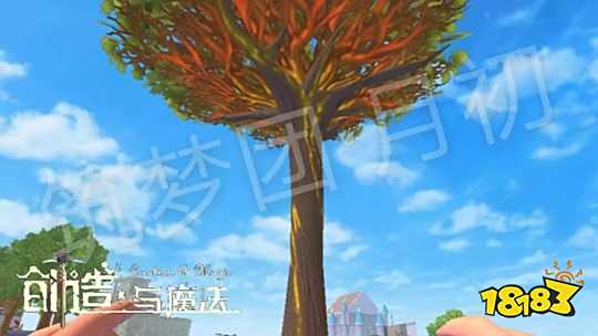 创造与魔法树木分布点