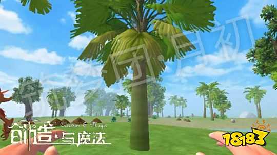 创造与魔法树木分布点