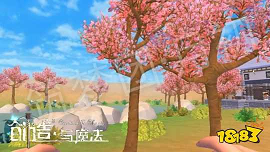 创造与魔法树木分布点