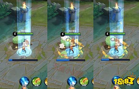 王者荣耀中秋玉兔捣饼回城特效预览 赵云飞龙