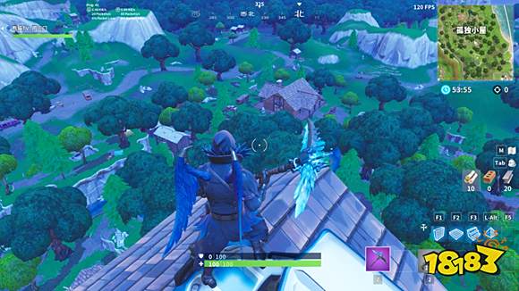 堡垒之夜孤独小屋怎么打