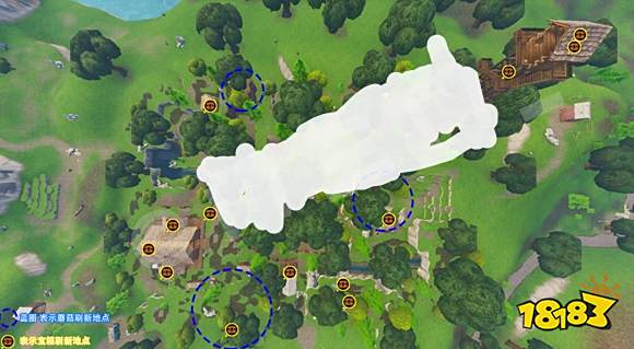 堡垒之夜孤独小屋怎么打野