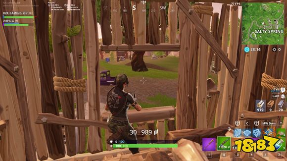 堡垒之夜屋顶板怎么用