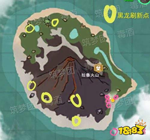 创造与魔法火山地图攻略 