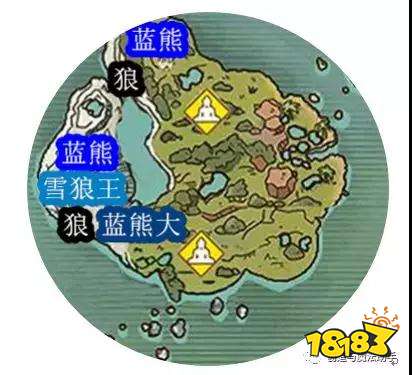 创造与魔法晨雾森林资源分布