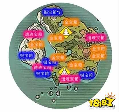 创造与魔法晨雾森林资源分布