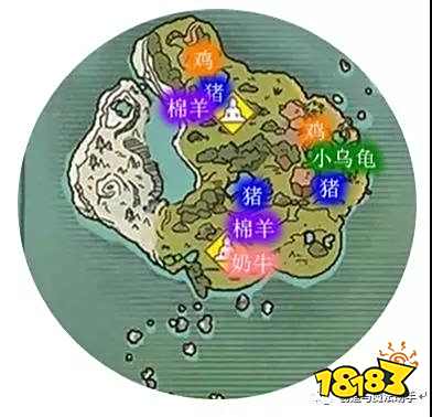 创造与魔法晨雾森林资源分布