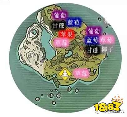 创造与魔法晨雾森林资源分布