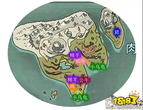 創(chuàng)造與魔法舊郁金香平原資源分布
