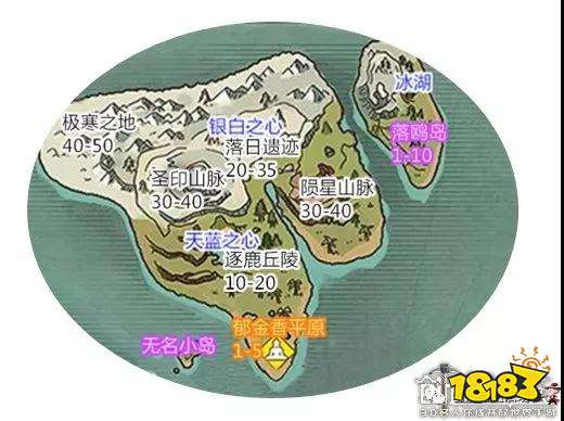 創(chuàng)造與魔法舊郁金香平原資源分布