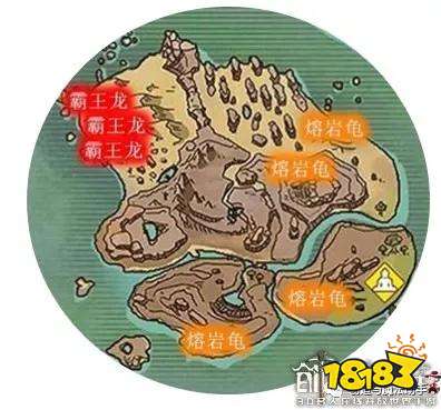 創造與魔法舊面包島資源分布