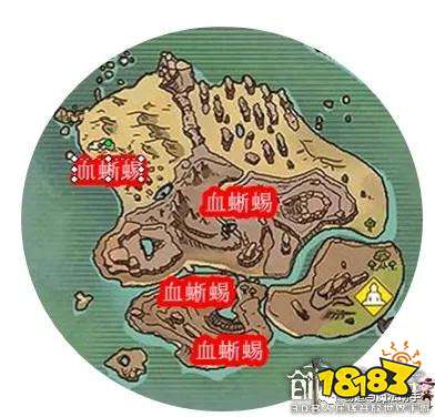 創造與魔法舊面包島資源分布