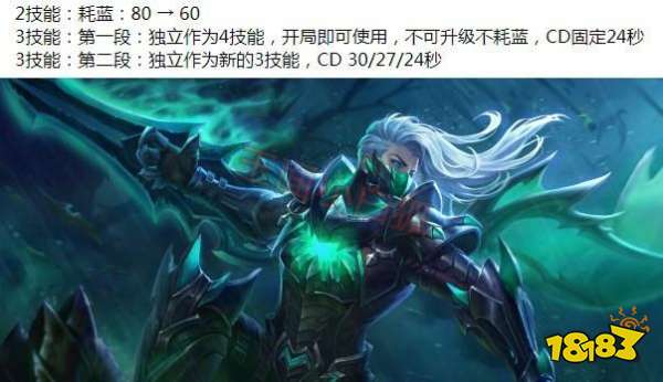 王者荣耀S13英雄调整