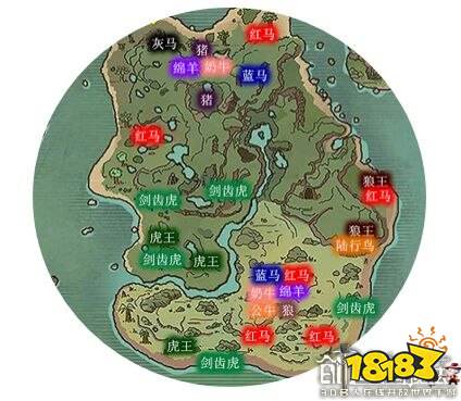 創造與魔法白金海灣資源分布 白金海灣攻略大全