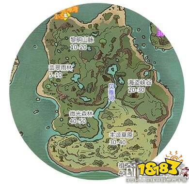 创造与魔法白金海湾资源分布 白金海湾攻略大全