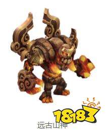 西游女儿国珍兽图鉴之远古山神 厚重的岩石铠甲