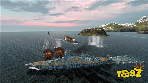《战舰世界闪击战》国服限定港口 碧蓝联动活动正在进行
