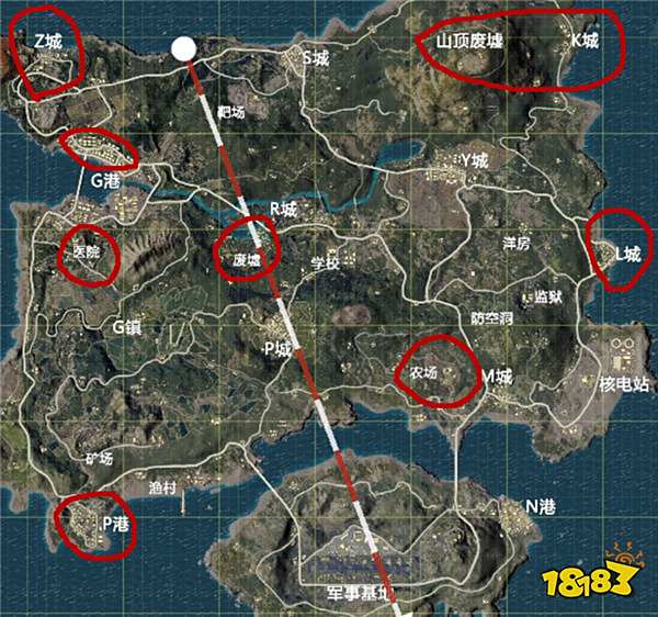 和平精英海岛地图打野攻略 轻松满配进决赛圈