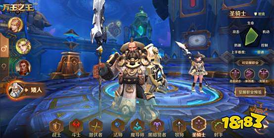 万王之王3D防御型职业解析