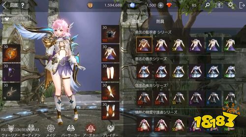 Nexon二次元动作手游《Faith》试玩演示