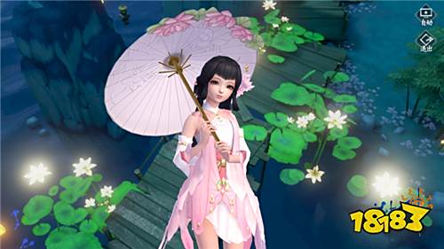 素裙粉绡 柔情似水 《花与剑》“纤弱少女”李清荷首曝