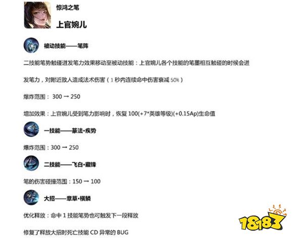 王者荣耀体验服更新