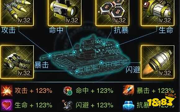 巅峰坦克装备系统介绍 如何更快的提升它们