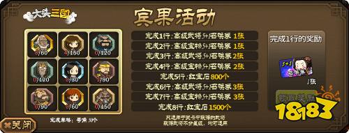 《大头三国》新主公新武将新活动圣诞闹不停!