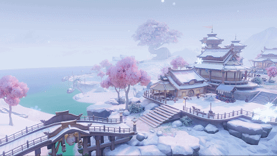 宛如置身冬日盛唐，《梦幻西游3D》手游的雪景究竟有多美?