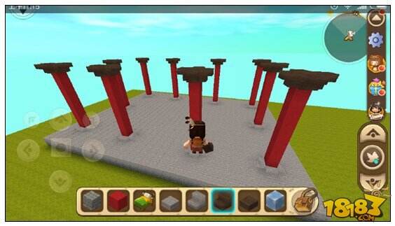 迷你世界古风小庙教程 古风建筑教程