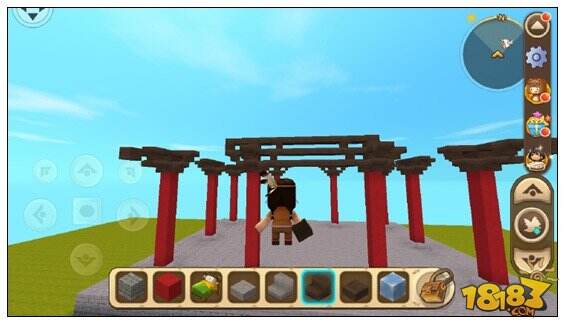 迷你世界古风小庙教程 古风建筑教程