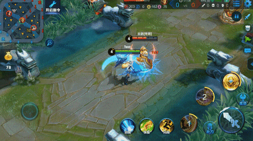 王者荣耀雅典娜冰冠公主皮肤动态特效展示