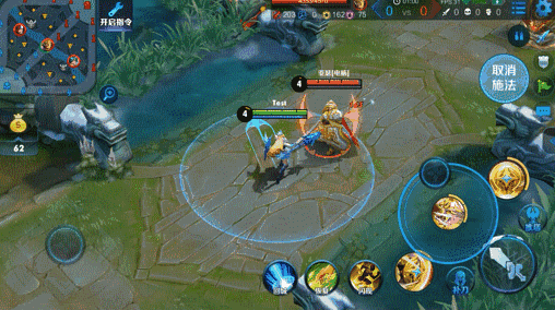 王者荣耀雅典娜冰冠公主皮肤动态特效展示