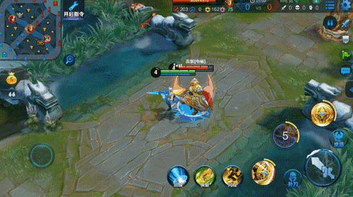 王者荣耀雅典娜冰冠公主皮肤动态特效展示