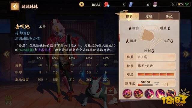 决战平安京跳跳妹妹技能加强版怎么样