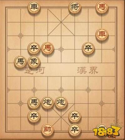 微信腾讯中国象棋残局第87关怎么过 楚汉争霸攻略大全