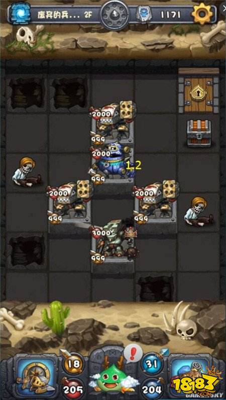 不思议迷宫废弃的兵工厂炸弹攻略