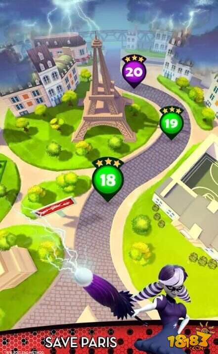 拯救巴黎！动画《瓢虫雷迪》改编手游来袭