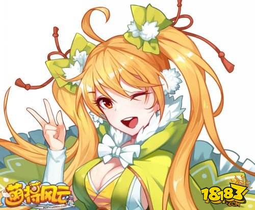 金发傲娇大小姐 《萌将风云》孙尚香全新立绘萌杀四方!