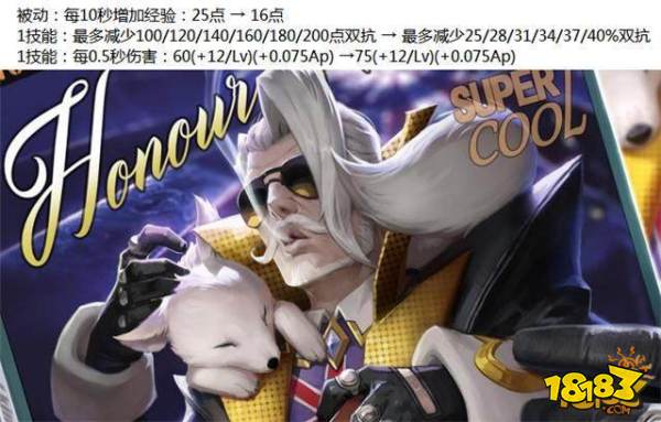 S11赛季开启：8位英雄调整 新装备破晓上线