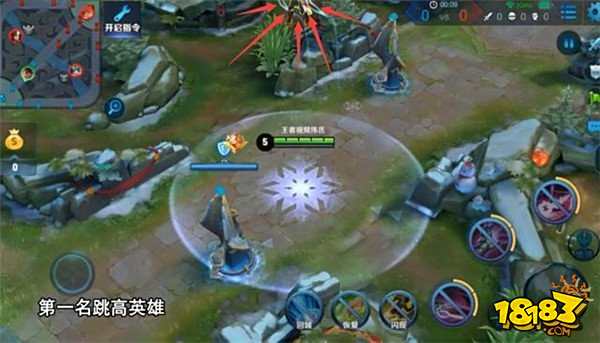 峡谷中跳的最高七位英雄 第一名差点突破天际