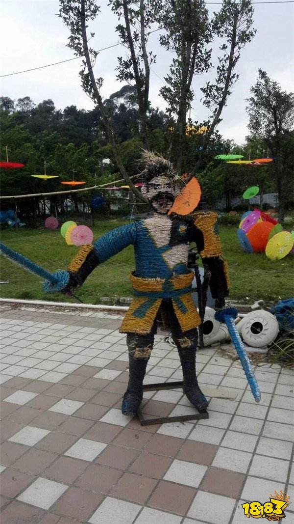 王者荣耀主题乐园辣眼睛 这妲己的脸我也是服