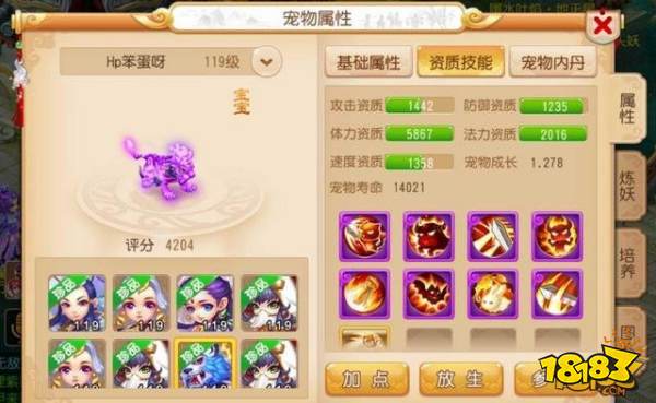 梦幻西游普陀玩家宠物展示 都强成这样了难道还不是全服第一?